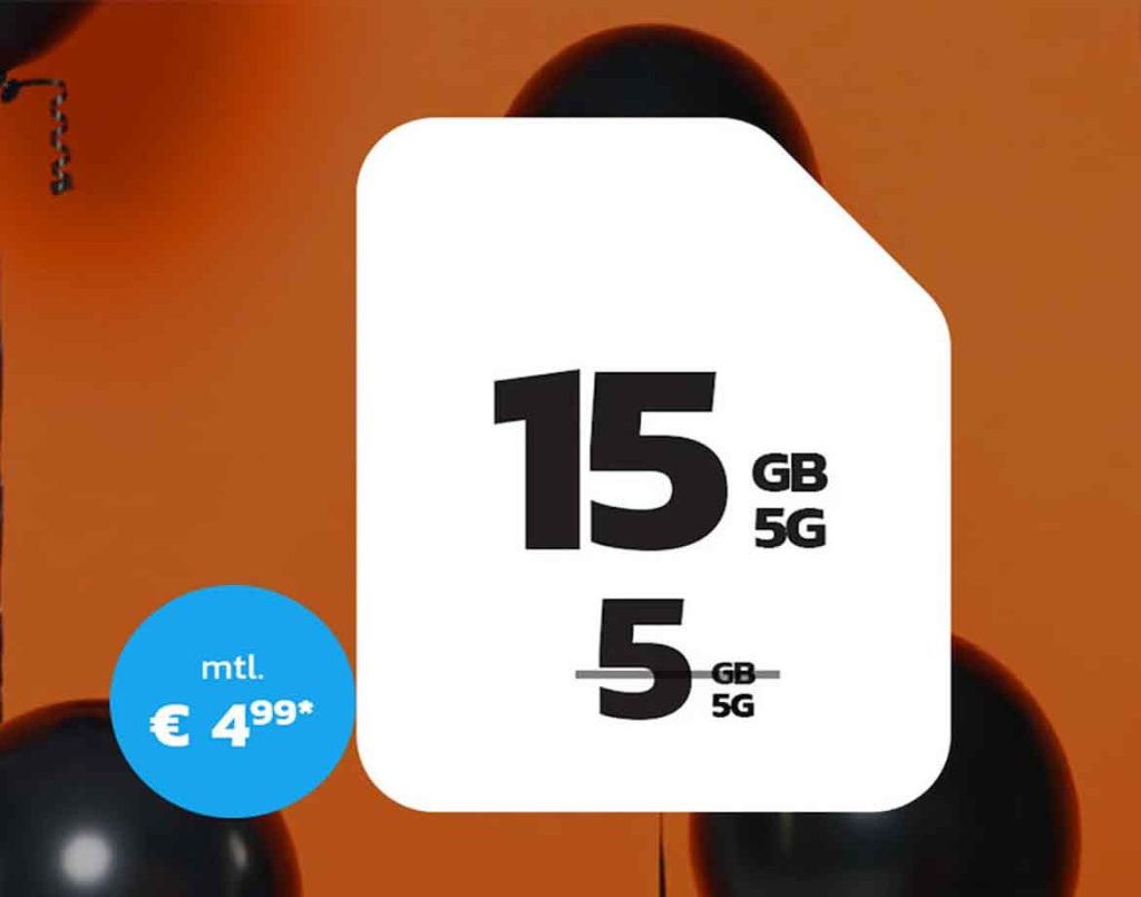 Simyo Allnet Einheitspreis 15 GB nur 4,99 Euro – Eine echte Überraschung!